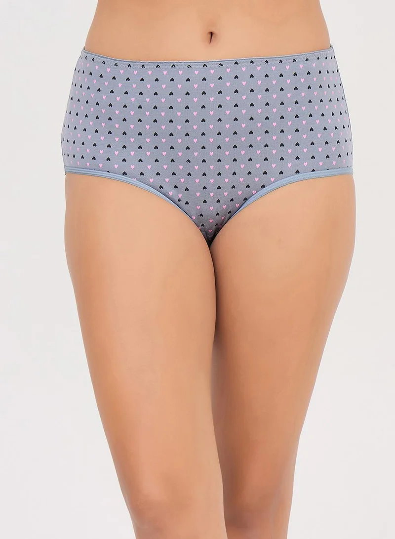 Clovia Multicolour Pack of 3 High Waist Hipster Panties - Cotton for Women | Best Price UAE